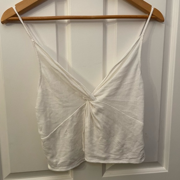 White cropped tank top - Picture 1 of 3